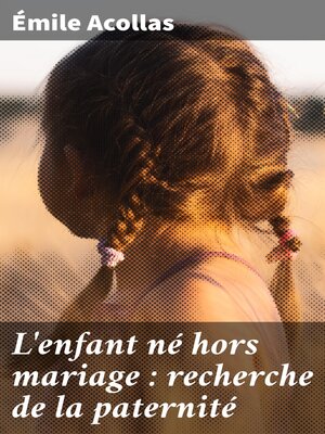 cover image of L'enfant né hors mariage